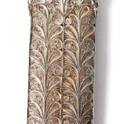 Fine Scottish Silver Sheath Cover by William Dow