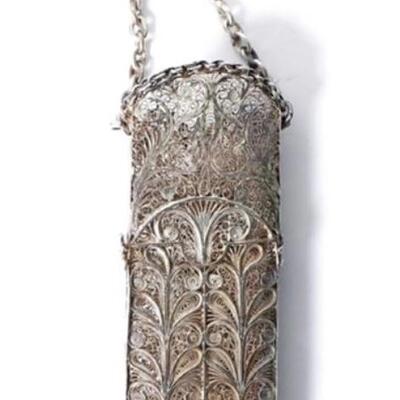 Fine Scottish Silver Sheath Cover by William Dow