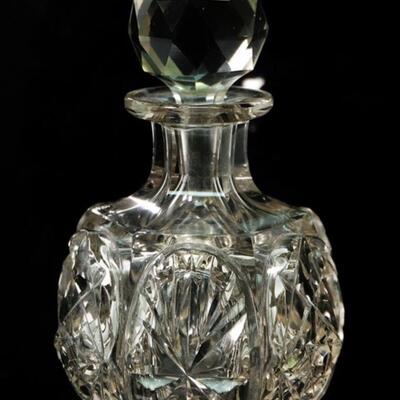 Pair of Glass Perfume Bottles