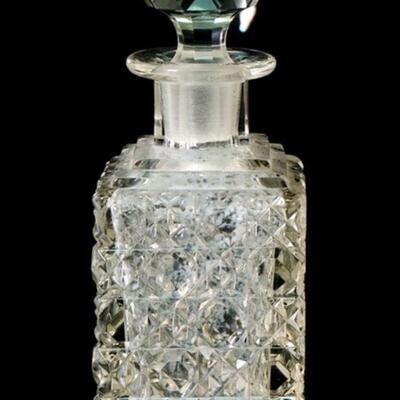 Pair of Glass Perfume Bottles