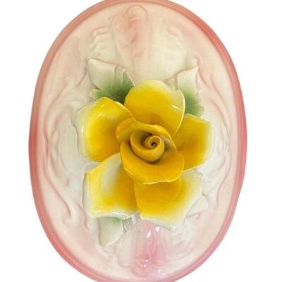 Capodimonte Porcelain Lidded Dish