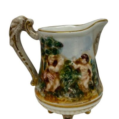 Grouping of 5 Pieces of Capodimonte Porcelain