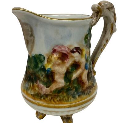 Grouping of 5 Pieces of Capodimonte Porcelain