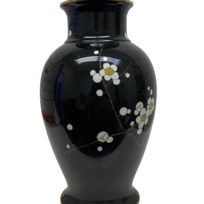 Rare Noritake Morimura Dogwood Cherry Blossom Urn Vase