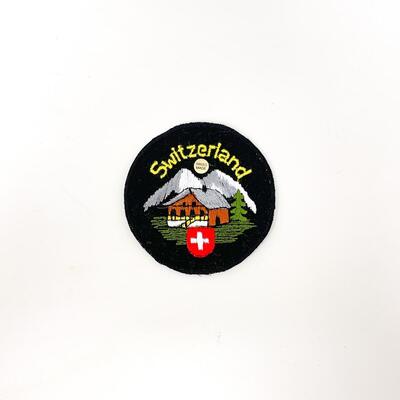 SWITZERLAND SOUVENIR BADGE/PATCH #2