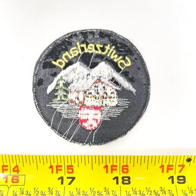 SWITZERLAND SOUVENIR BADGE/PATCH #2