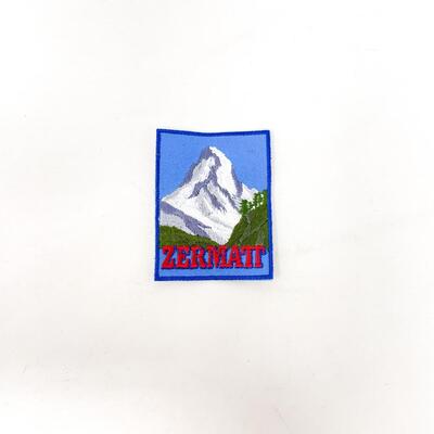 ZERMATT SWITZERLAND SOUVENIR BADGE/PATCH #1