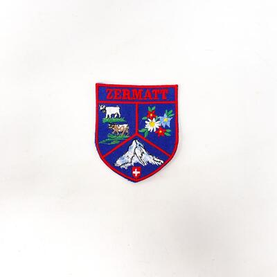 ZERMATT SWITZERLAND SOUVENIR BADGE/PATCH #2