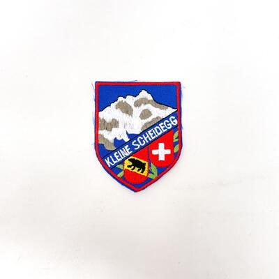 KLEINE SCHEIDEGG, SWITZERLAND SOUVENIE BADGE/PATCH