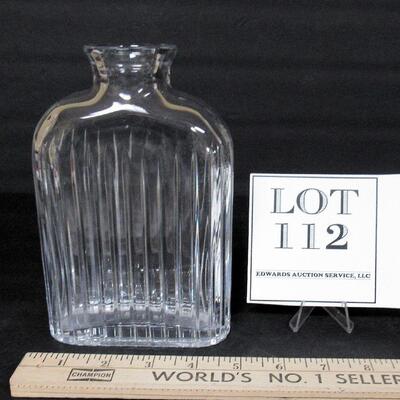 Clear Decanter, Marked Atlantis