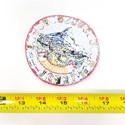LARGE ROUND MATTERHORN ZERMATT SWITZERLAND SOUVENIR BADGE/PATCH #6