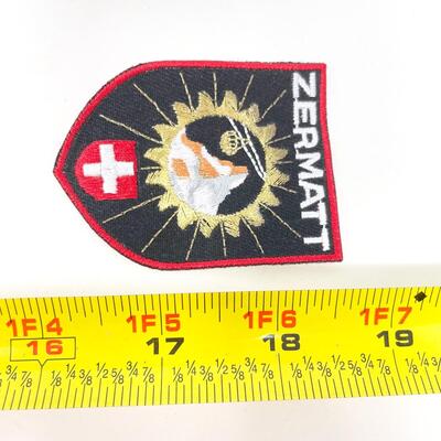 ZERMATT SWITZERLAND SOUVENIR BADGE/PATCH #3
