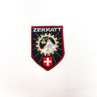 ZERMATT SWITZERLAND SOUVENIR BADGE/PATCH #5