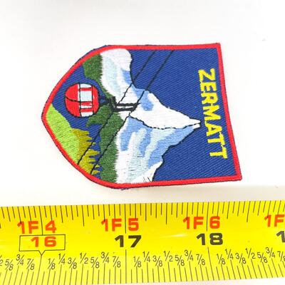 ZERMATT SWITZERLAND SOUVENIR BADGE/PATCH #6