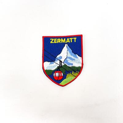 ZERMATT SWITZERLAND SOUVENIR BADGE/PATCH #6