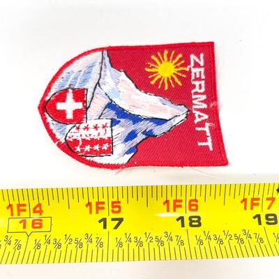 ZERMATT SWITZERLAND SOUVENIR BADGE/PATCH #7