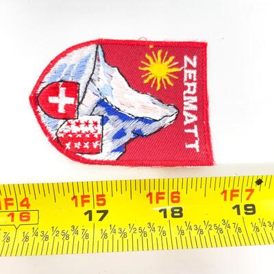 ZERMATT SWITZERLAND SOUVENIR BADGE/PATCH #8