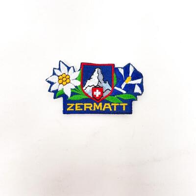 ZERMATT SWITZERLAND SOUVENIR BADGE/PATCH #9