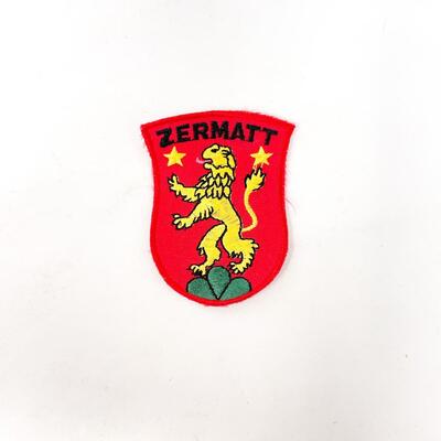 ZERMATT SWITZERLAND SOUVENIR BADGE/PATCH #10