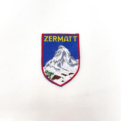 ZERMATT SWITZERLAND SOUVENIR BADGE/PATCH #11