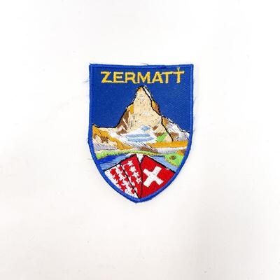 ZERMATT SWITZERLAND SOUVENIR BADGE/PATCH #17