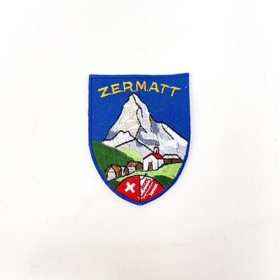ZERMATT SWITZERLAND SOUVENIR BADGE/PATCH #18