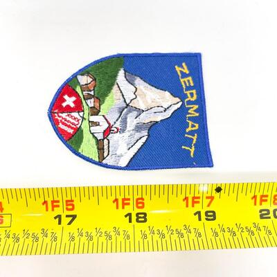 ZERMATT SWITZERLAND SOUVENIR BADGE/PATCH #18