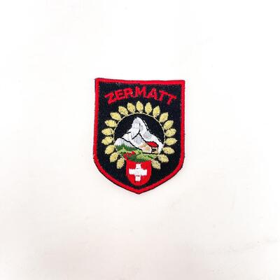 ZERMATT SWITZERLAND SOUVENIR BADGE/PATCH #19