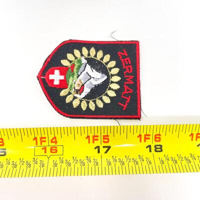 ZERMATT SWITZERLAND SOUVENIR BADGE/PATCH #20