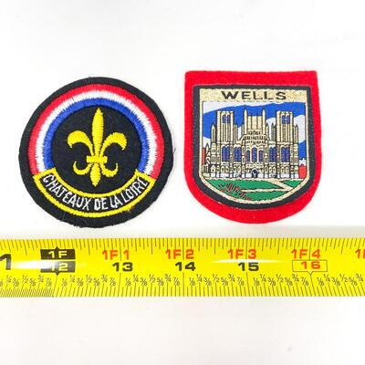 ASSORTED EUROPEAN BADGE/PATCH BUNDLE OF 4
