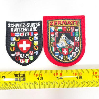 ASSORTED EUROPEAN BADGE/PATCH BUNDLE OF 4