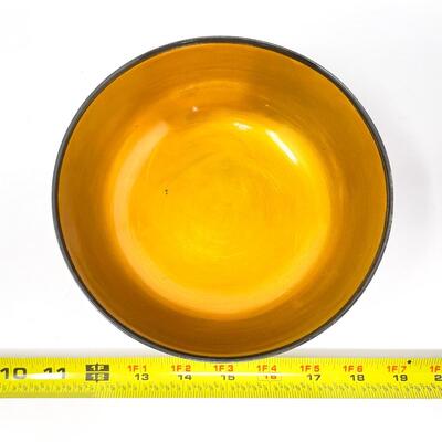 VINTAGE RUSSIAN KHOKHLOMA 7â€ BOWL - WOODEN