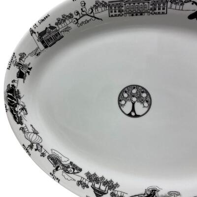 Tuxton "The Georgia Collection" Oval Platter