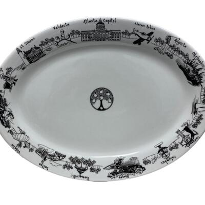 Tuxton "The Georgia Collection" Oval Platter