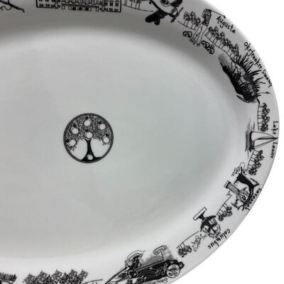 Tuxton "The Georgia Collection" Oval Platter