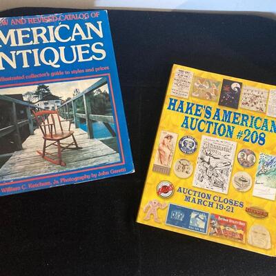 Pair of Vintage Antiques Auction and Price Guides