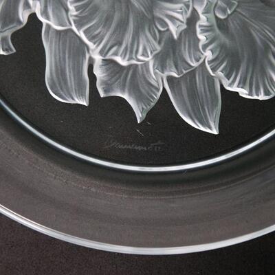T. Yamamoto Flower of the Month Crystal Plate