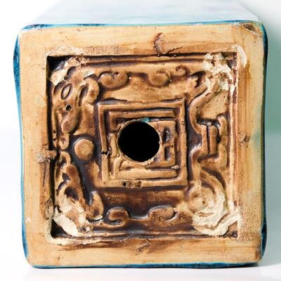 Blue Chinese Ceramic Pillow/Hat Stand or lamp base