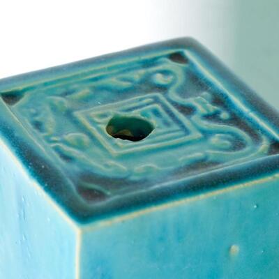 Blue Chinese Ceramic Pillow/Hat Stand or lamp base