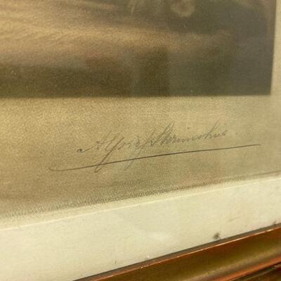 Antique 1912 Dowdeswell and Dowdeswell Limited Edition Print