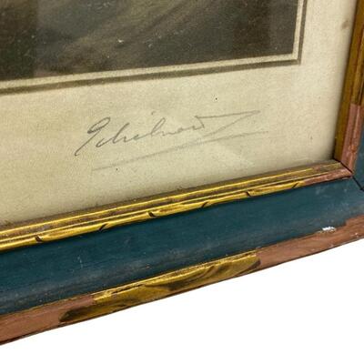 Antique 1916 C. Klackner Print