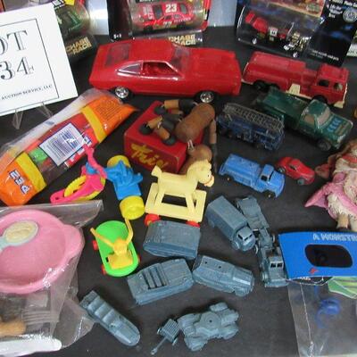 Large Lot of Vintage and Newer Toys, Cars, Etc.