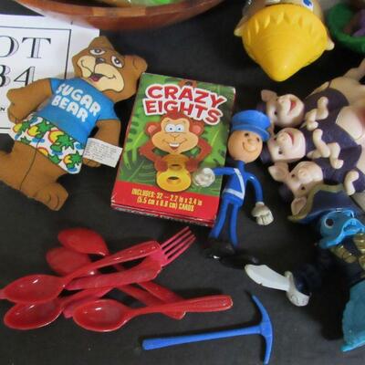 Large Lot of Small Toys and Fast Food Premiums