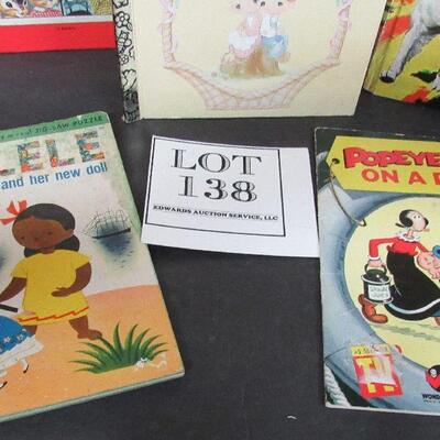Lot of Vintage Kids Books, Hard and Soft Cover