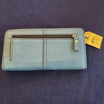 Fossil Wallet - Blue