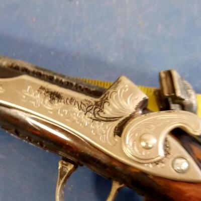 LOT 197   OLD FLINTLOCK CAP PISTOL