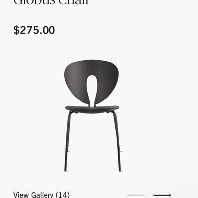 Stevie Globus set of 4 Chairs