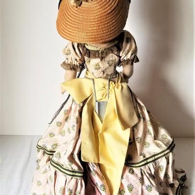 Lot #101  Vintage Composition Doll - original clothes