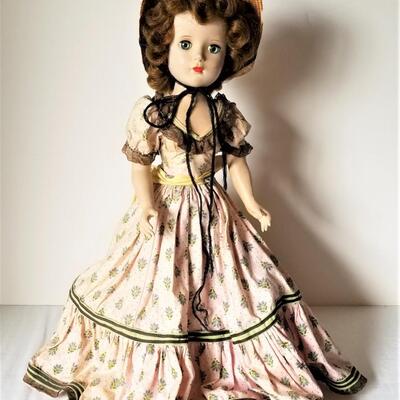 Lot #101  Vintage Composition Doll - original clothes