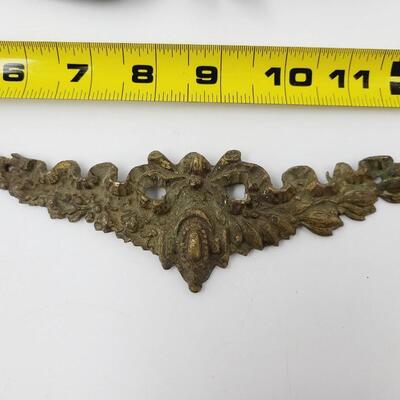 2 pc BRASS DECORATIVE BUNDLE